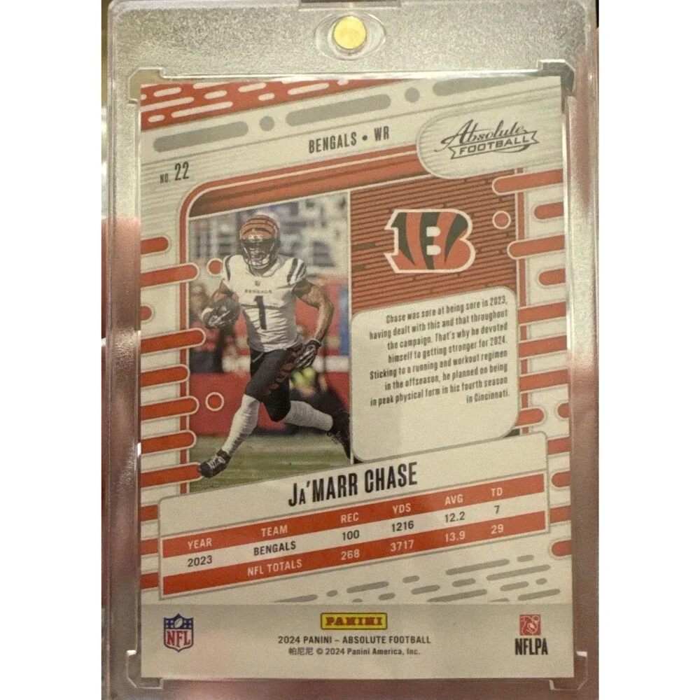 Jamarr Chase Absolute /299 Orange Parrallel